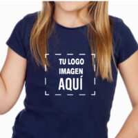 Camiseta Azul Oscuro Niña