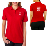 Polo Rojo Mujer