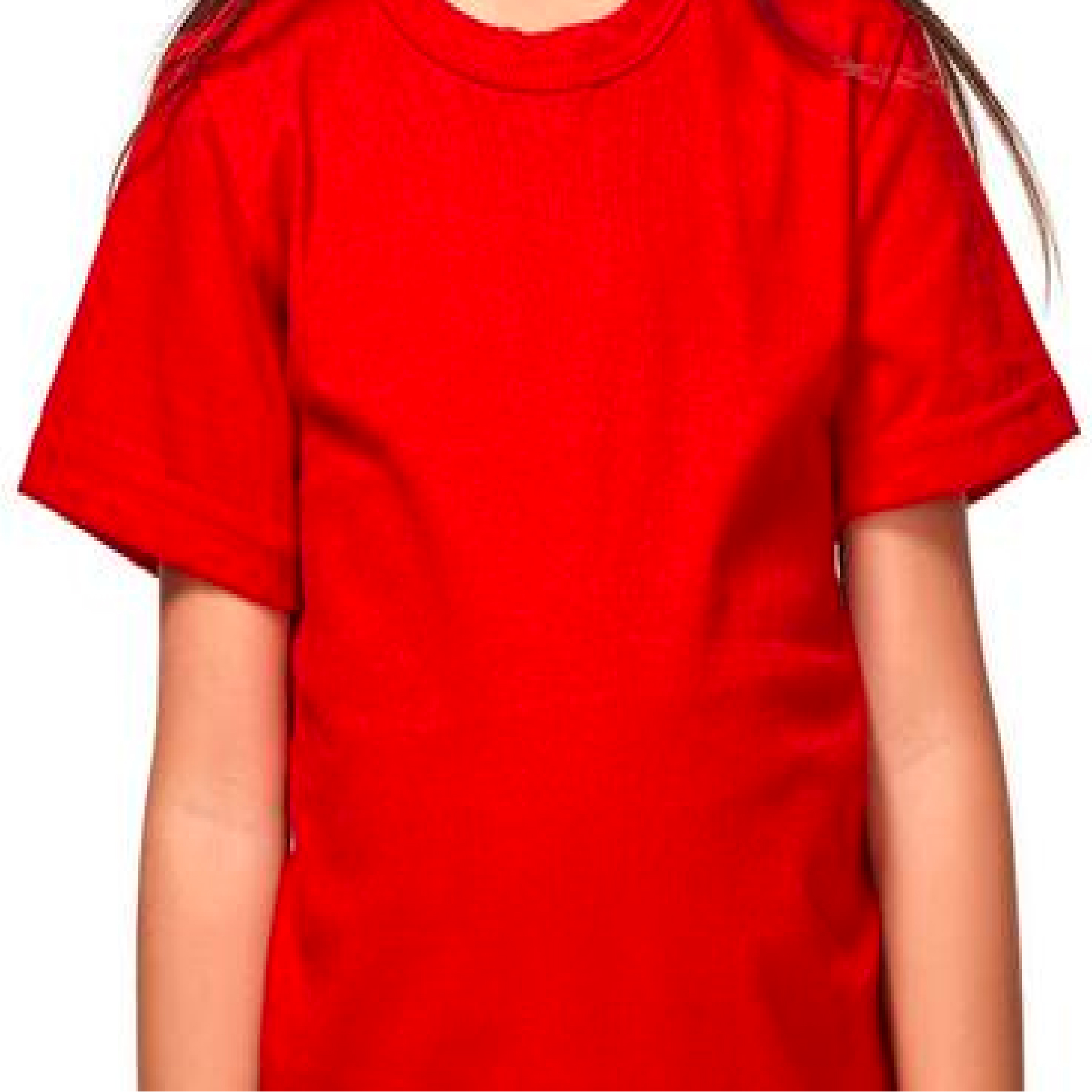 Camisetas Rojas para Niña