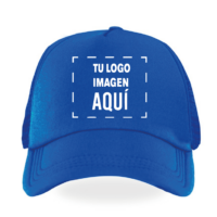 Gorra Malla Unicolor Azul