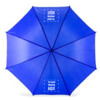 Sombrilla Azul Rey
