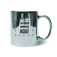 Mug Gris Metalico