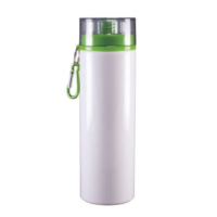Botella Deportiva Tapa Rosca Transparente