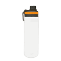 Botella Deportiva Tapa Rosca Naranja