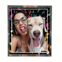 Portaretrato En Vidrio